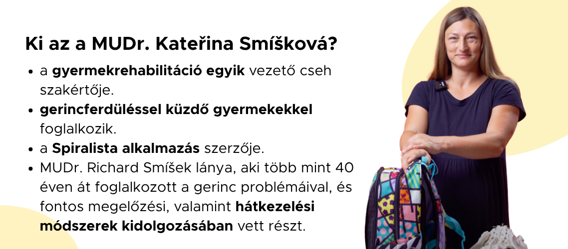 gyógytorna, Smíšková, gerincferdülés, orvos