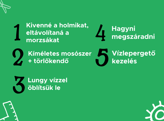Hogyan tisztítsuk meg a hátizsákot, útmutató